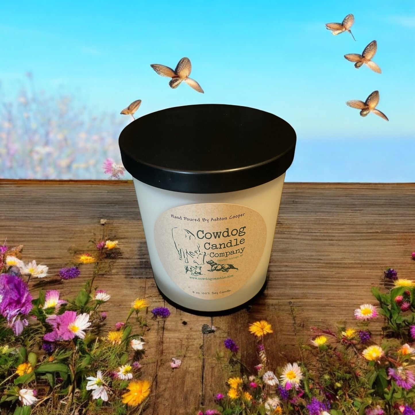 8oz 100% Soy Candle *Spring Edition*