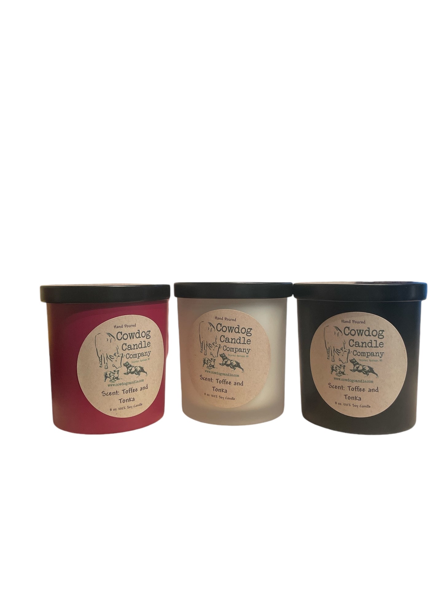 8oz Toffee and Tonka *Winter Edition* Candle