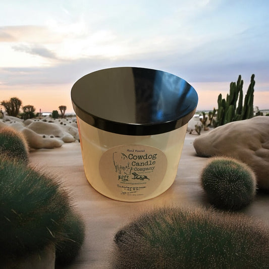 13oz 3 wick Cactus Blossom Candle