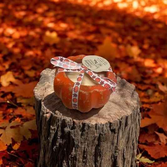 14oz Pumpkin Dough Bowl *Fall Edition* Apples and Maple Bourbon