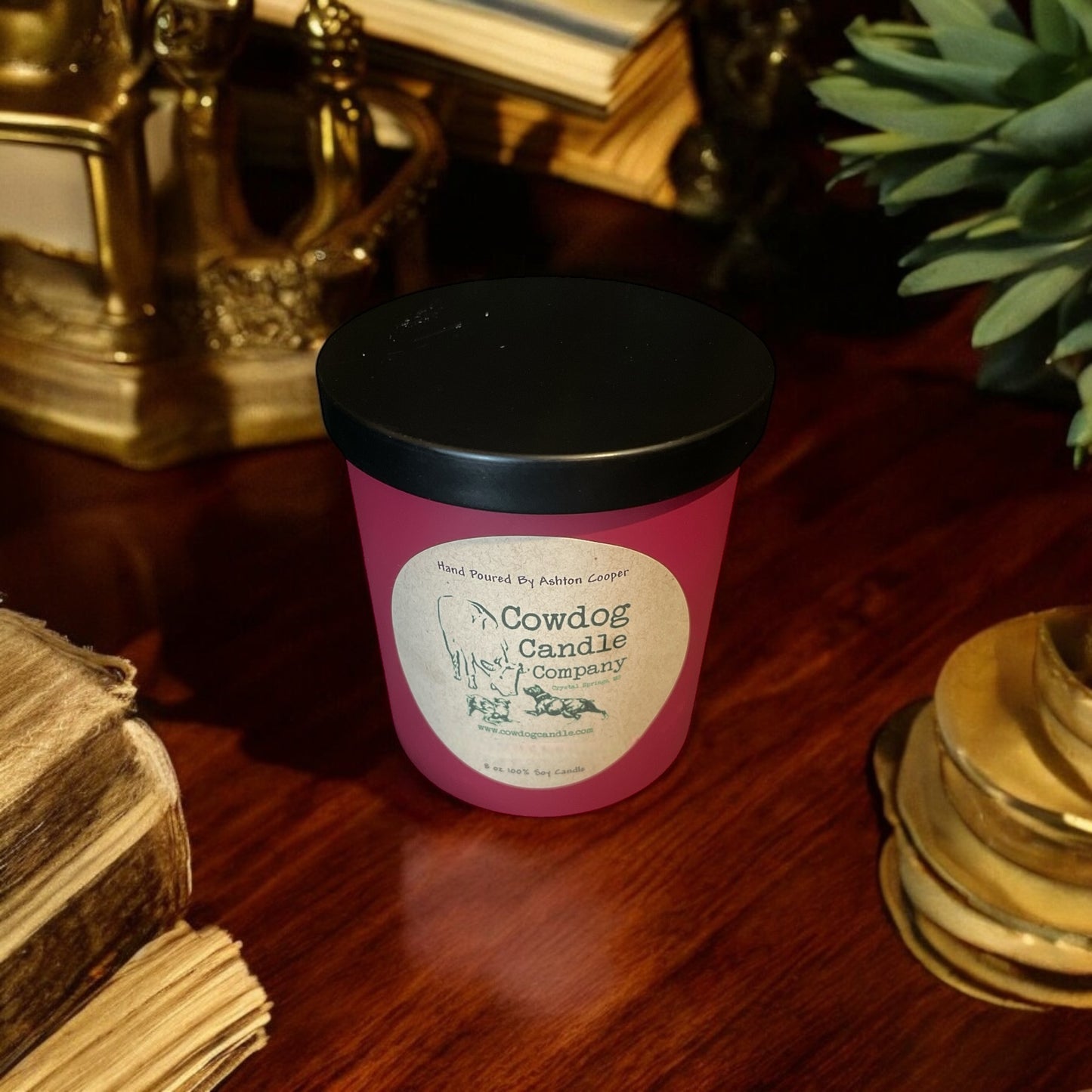 8oz Mahogany Teakwood Candle *Limited Edition*